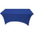 Royal Blue 6 ft Spandex Fitted Stretch Tablecloth Rectangular Table Cover Wedding Banquet Party