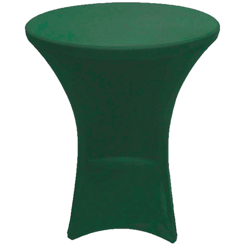 Hunter Green 32 x 43 inches Cocktail Spandex Fitted Stretch Tablecloth Table Cover Wedding Event Party