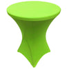 Apple Green 36 x 43 inches Cocktail Spandex Fitted Stretch Tablecloth Table Cover Wedding Event Party