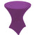 Purple 36 x 43 inches Cocktail Spandex Fitted Stretch Tablecloth Table Cover Wedding Event Party