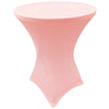 Pink 32 x 43 inches Cocktail Spandex Fitted Stretch Tablecloth Table Cover Wedding Event Party