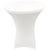 White 36 x 43 inches Cocktail Spandex Fitted Stretch Tablecloth Table Cover Wedding Event Party