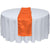 Orange 12 X 108 inches Satin Table Runner for Wedding Party Banquet Rectangular and Round Table