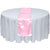 Pink 12 X 108 inches Satin Table Runner for Wedding Party Banquet Rectangular and Round Table