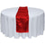 Red 12 X 108 inches Satin Table Runner for Wedding Party Banquet Rectangular and Round Table