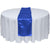 Royal Blue 12 X 108 inches Satin Table Runner for Wedding Party Banquet Rectangular and Round Table