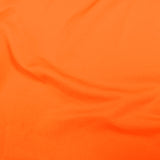 Neon Orange 4 ft x 2.5 ft Spandex Fitted Stretch Tablecloth Rectangular Table Cover Wedding Banquet Party