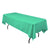 Turquoise 60 x 126 inches Rectangular Seamless Tablecloth for Wedding Restaurant Banquet Party